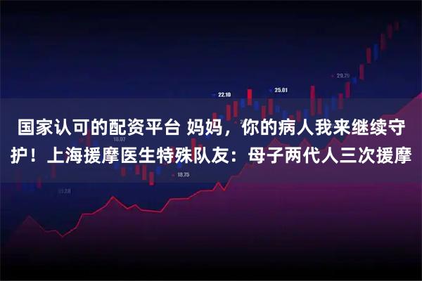 国家认可的配资平台 妈妈，你的病人我来继续守护！上海援摩医生特殊队友：母子两代人三次援摩